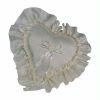 Pillow Heart (White) Satin : Wholesale Flowers : Floral Supplies