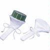 DECO-SLEV™ Bouquet Holder Sleeve - White Satin : Wholesale Flowers : Floral Supplies