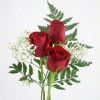 Rose Bouquet (3 Stems) (Red) (Box/20) : Wholesale Flowers : Floral Supplies
