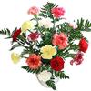 Carnation Bouquet (12 - Rainbow Colors) : Wholesale Flowers : Floral Supplies