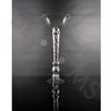 25 Inch H X 12 Inch Silver Trumpet : Wholesale Flowers : Floral Supplies