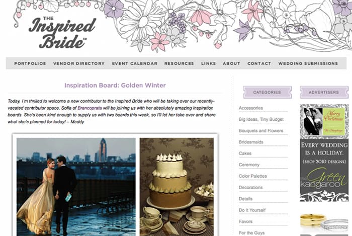 Happy 2nd Anniversary to The Inspired Bride