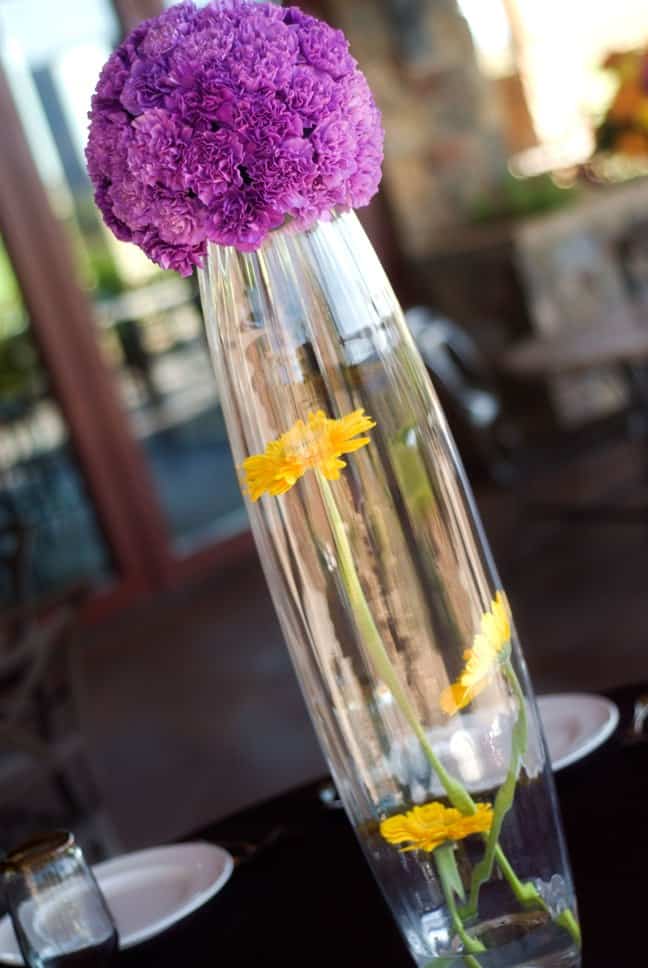 Assorted Modern Carnation for Tables purple pmander centerpiece