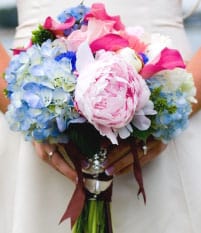 Smooth wedding flower Texture Bouquet