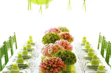 Green Flowers in Your Wedding Arrangements!