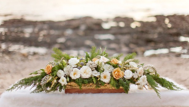 Jessica Claire Photo on Green Wedding Shoes 2 Holiday flower arrangement