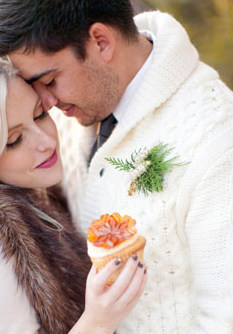 Jessica Claire Photo on Green Wedding Shoes 3 Wedding couple