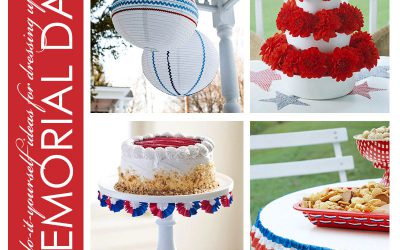 DIY Memorial Day Decor that Doubles as All American Wedding Inspiration!