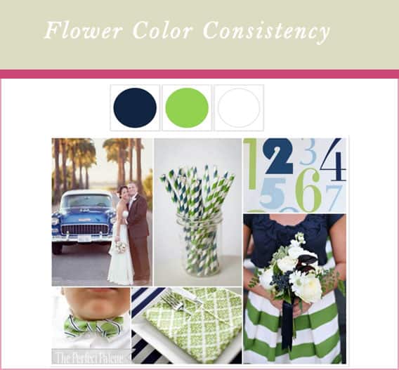 Flower color consistency chart