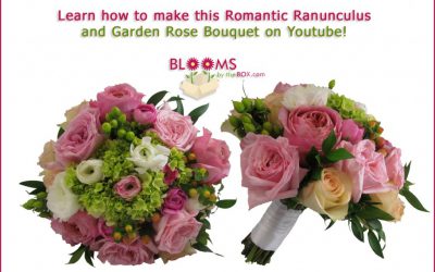 Make a Ranunculus and Garden Rose Bouquet! Video 2 Released Now!
