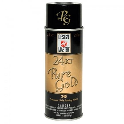 Pure Gold Floral Spray