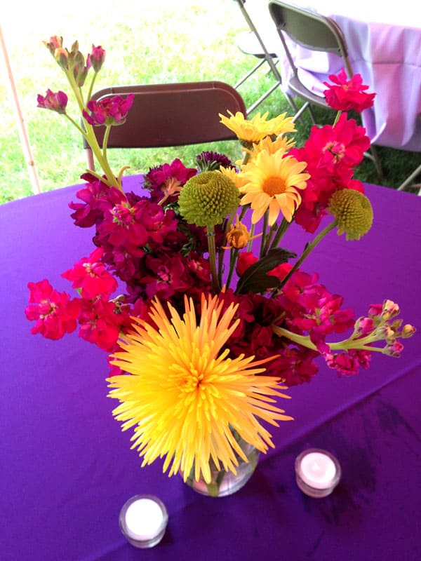 DIY graduation arrangement