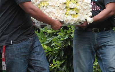 Kim Kardashian’s Baby Shower Flowers