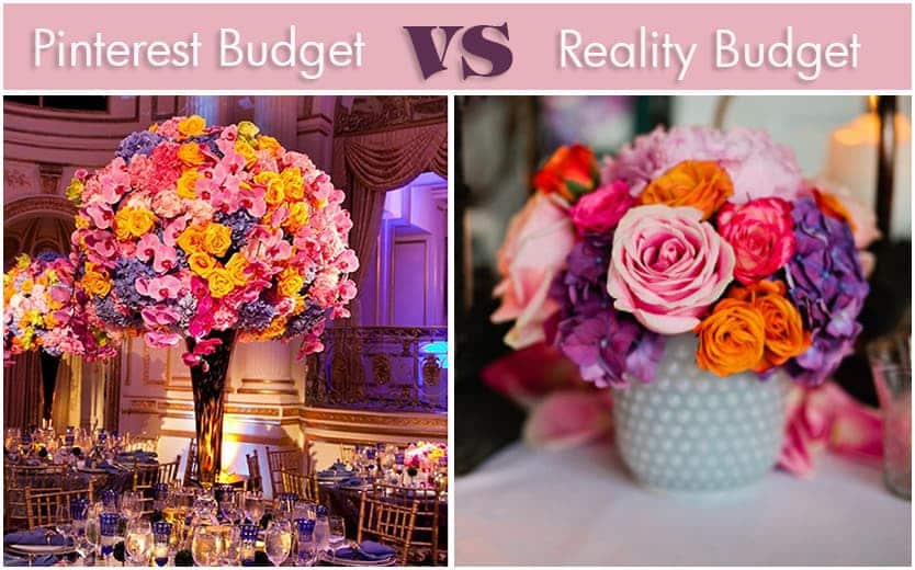 Pinterest Weddings and Reality Budgets – 5 Tips