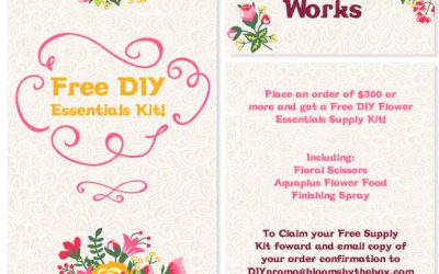 Get A Free DIY Essentials Flower Supply Kit!