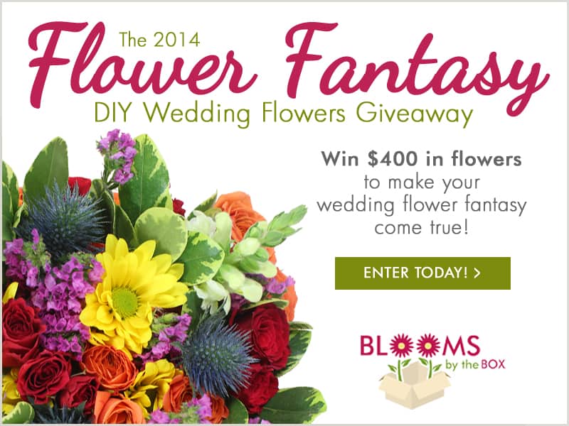 The 2014 Flower Fantasy DIY Wedding Flower Giveaway