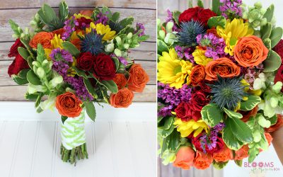 DIY Tutorial: How to Make a Colorful Bouquet