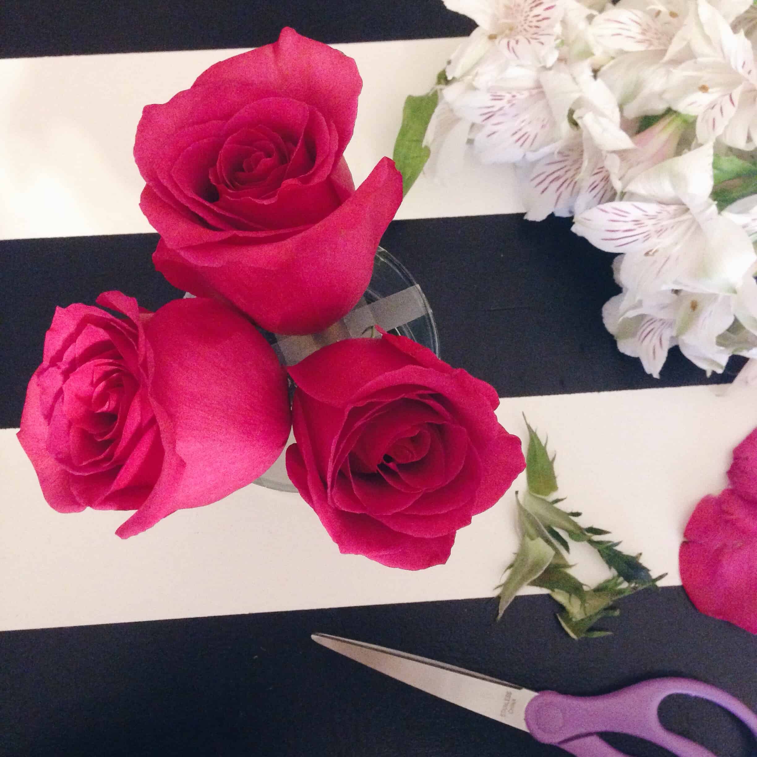 What to do with those leftover flowers Easy flower tutorial