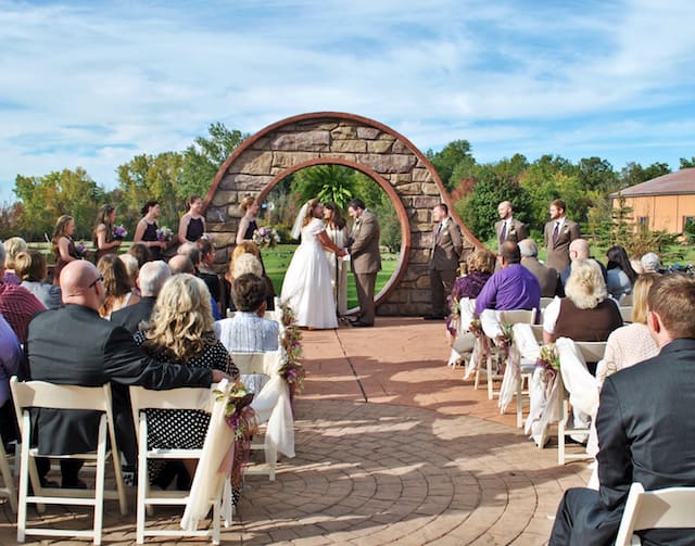 Wooded wedding