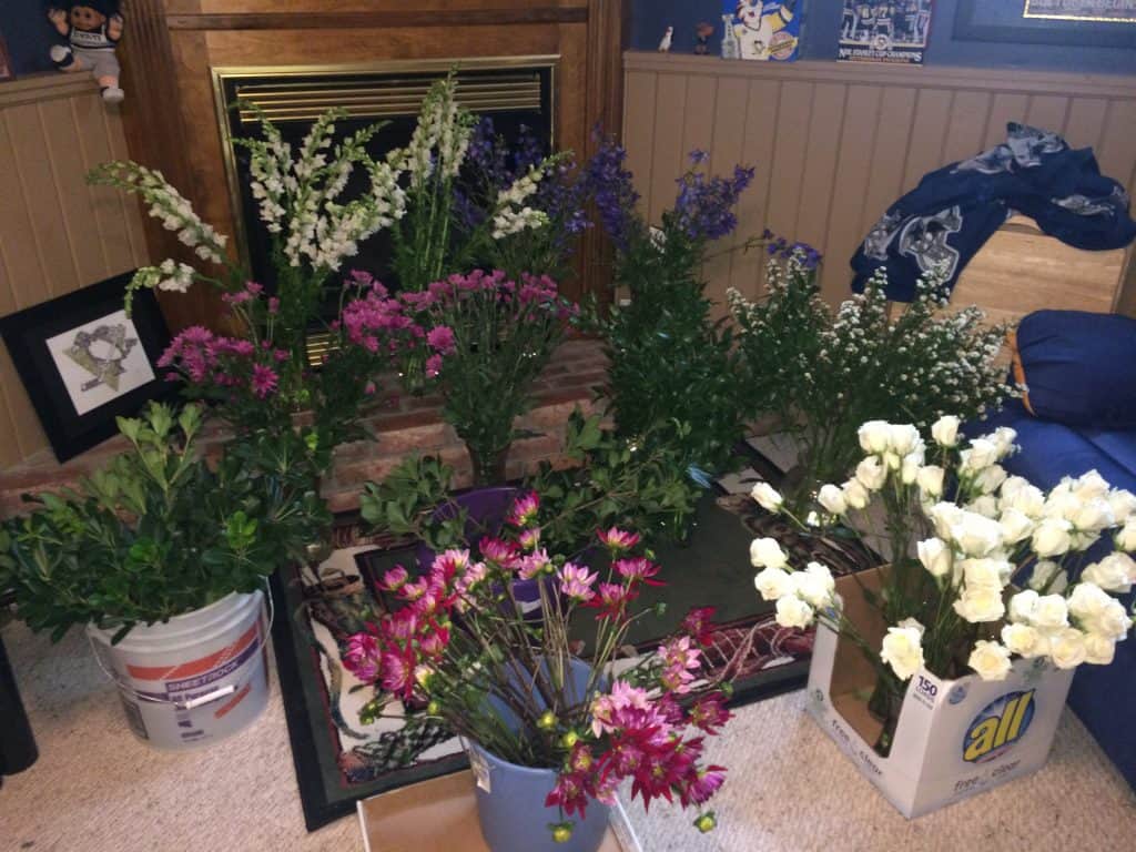 Real Bride story blooms by the box sneak