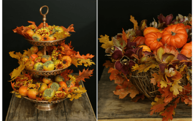 Leafy Fall Favorites – How-to Flower Arangements
