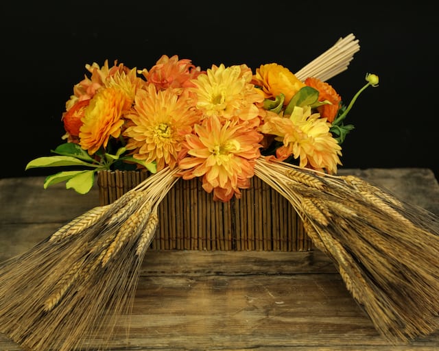 Black Beard Wheat Centerpieces