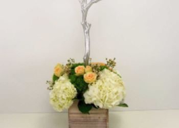 DIY Manzanita Branch Centerpiece