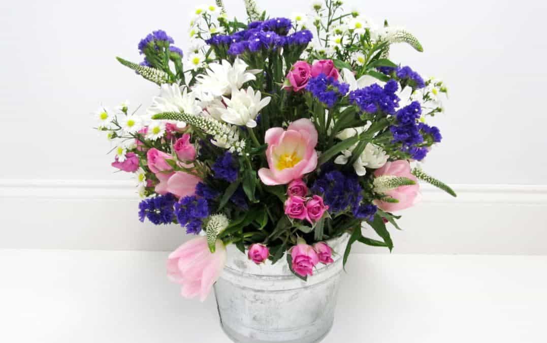 DIY English Cottage Centerpiece