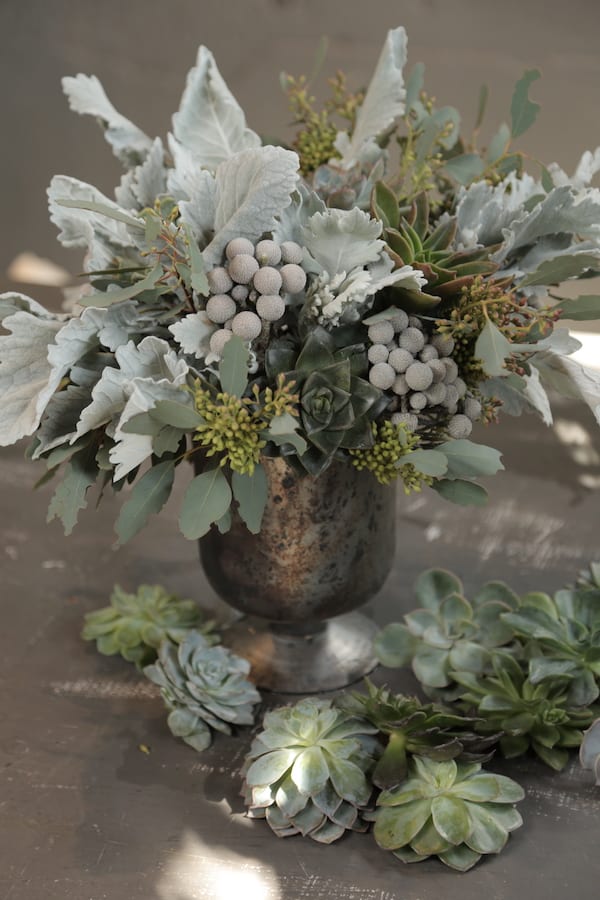 Floral Packs, Eddie Zaratsian, Blooms By The box, Succulents, floral centerpiece, Wedding