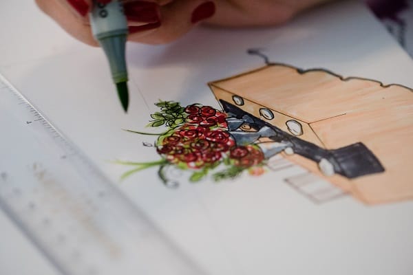 Blooms By The Box Flowers Flowers, Tablescape, Sketch The Sketchbook Series, Blooms By The Box, Eddie Zaratsian, Blooms By The Box Flowers