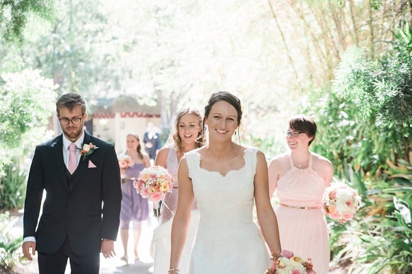 Bride, Groom, Wedding Party San Diego Wedding, San Diego Zoo, San Diego Wedding Magazine, DIY Wedding Flowers, Eco-Friendly Wedding