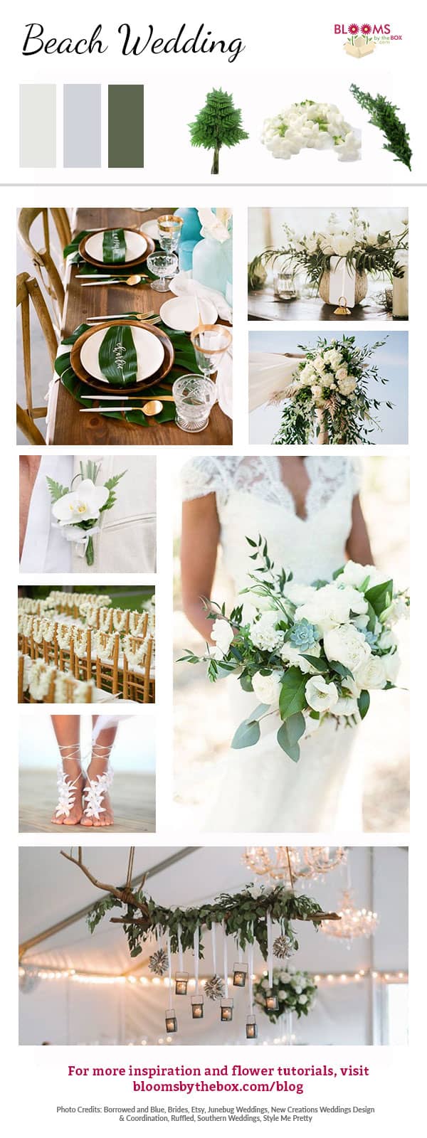 DIY beach wedding inspiration