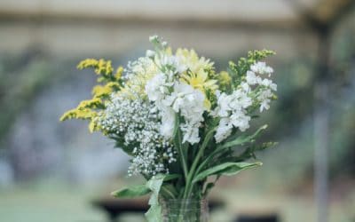 Rainy Day Wedding Inspiration with Beautiful DIY Ceremony