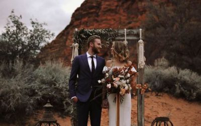 Boho Desert Theme Wedding