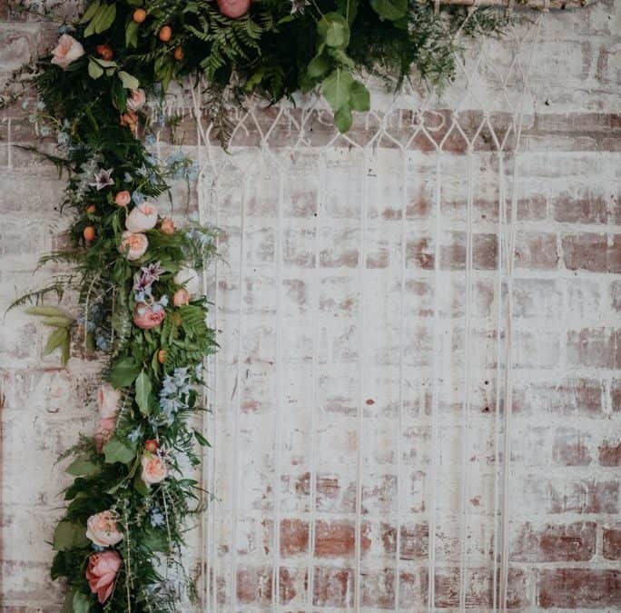 DIY Macrame Wall Hanging featured on RuffledBlog