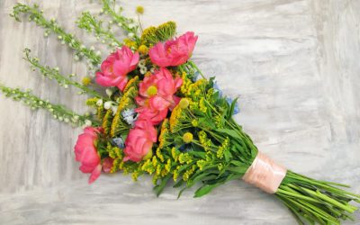 DIY Summer Peony Bouquet