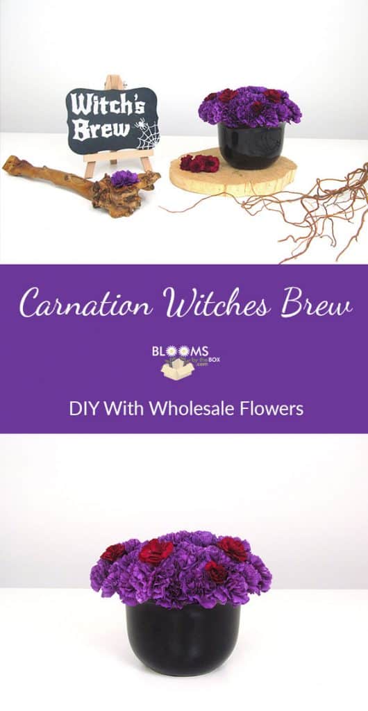witches brew flower arrangement