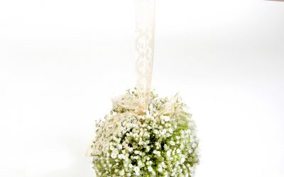 DIY Flower Girl Baby’s Breath Ball