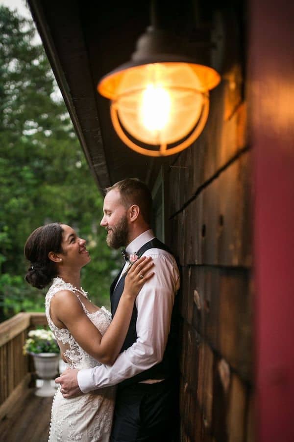 The Knot Features New Jersey Rustic Barn Wedding