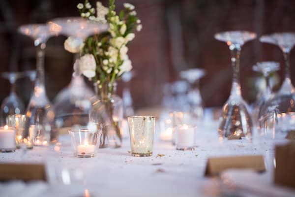 blooms by the box, england, wedding
