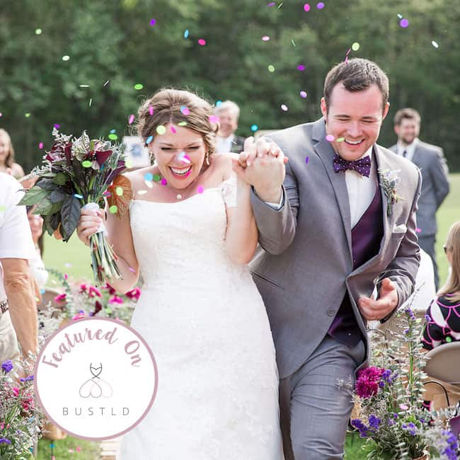 Rustic Barn Chic Wedding Featured on Bustld