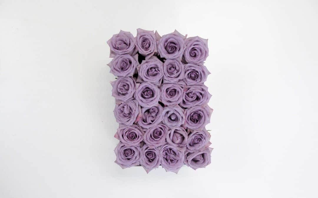 DIY Lavender Rose Box