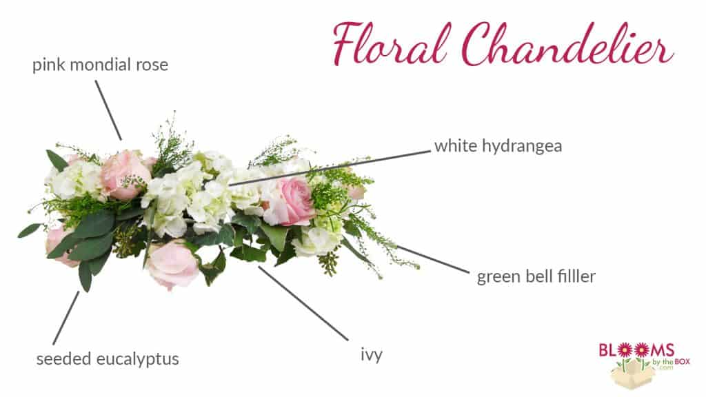 floral chandelier