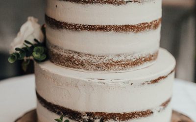 Wedding Cakes with Fresh Flowers
