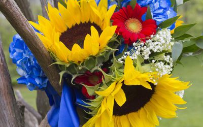 Save, Don’t Splurge! Sunflower and Gerbera Daisy Bouquet