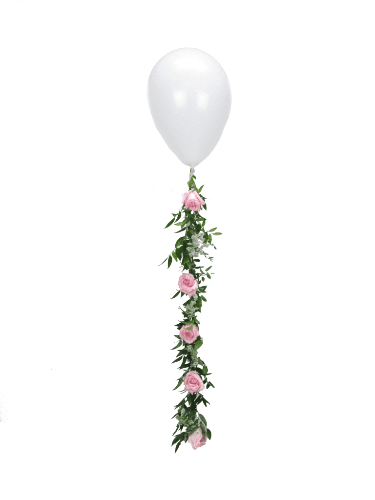 how to make a floral balloon