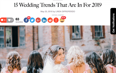Blooms News: We’re Featured on SheFinds, My Hotel Wedding, Sunset and Zola!