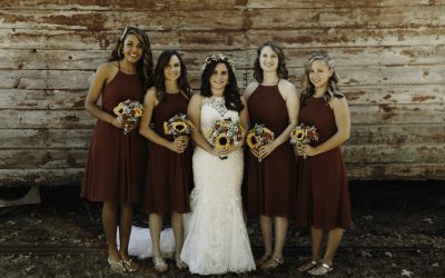 North Carolina Vineyard Wedding With Rustic Accents
