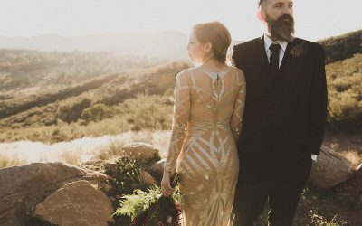 Star Wars Inspired California Sunset Wedding