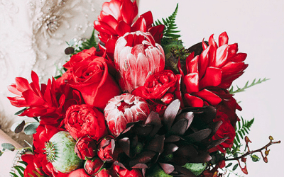 How to Incorporate Tropical Florals and Greens into your Winter Wedding
